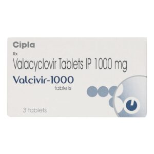Valcivir Tab 1000mg 3s 1