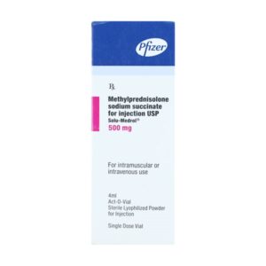 Solu Medrol Inj 500mg 4ml 1