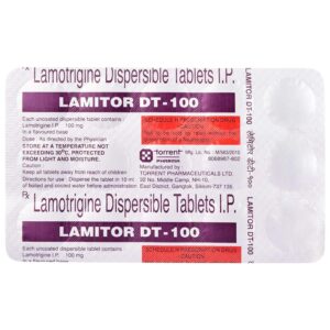 Lamitor DT Tab 100mg 15s 1