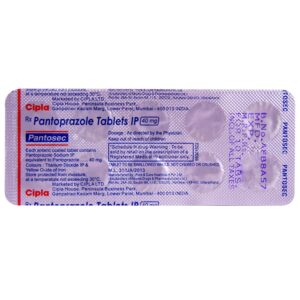 Pantosec Tab 40mg 10s 4