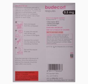Budecort Respules 0.5mg 2ml 3