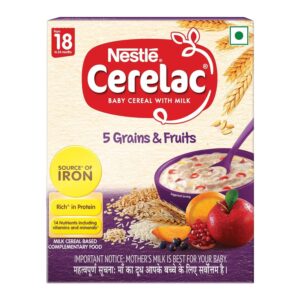 Cerelac Stage 4 Cereal BIB Multigrain & Fruit 300gm 1