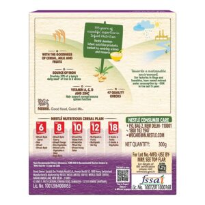 Cerelac Stage 4 Cereal BIB Multigrain & Fruit 300gm 2