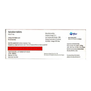 Eliquis Tab 5mg 10s 2