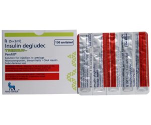Tresiba 100 U ml Cartridge 3ml 3