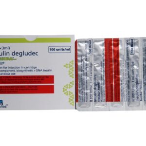 Tresiba 100 U ml Cartridge 3ml 3